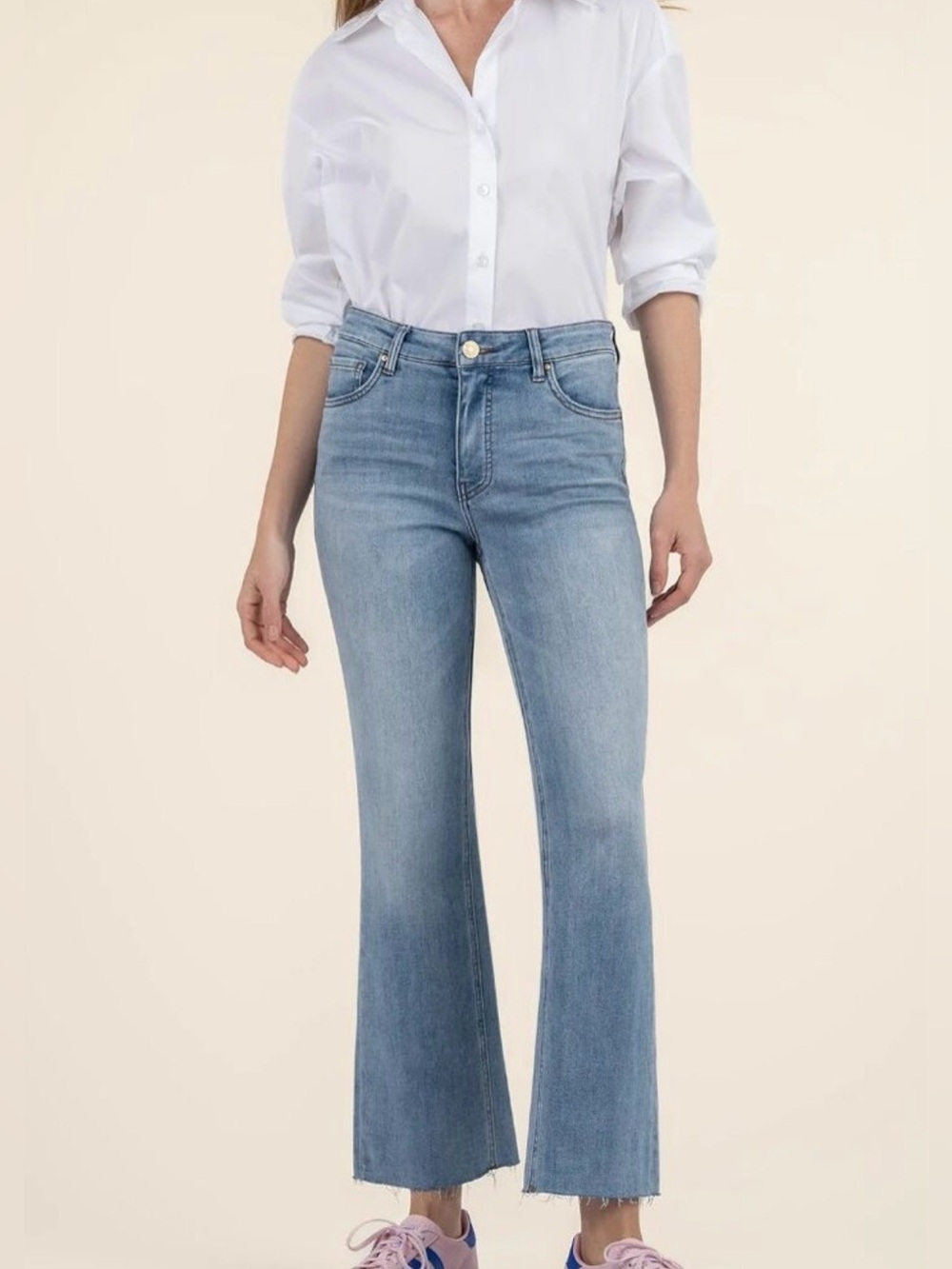 Kut from the Kloth Kelsey High Rise FAB AB Ankle Flare – Honest Size 10 EUC